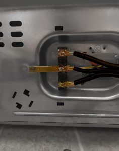 250.140 – Frames of Ranges and Clothes Dryers