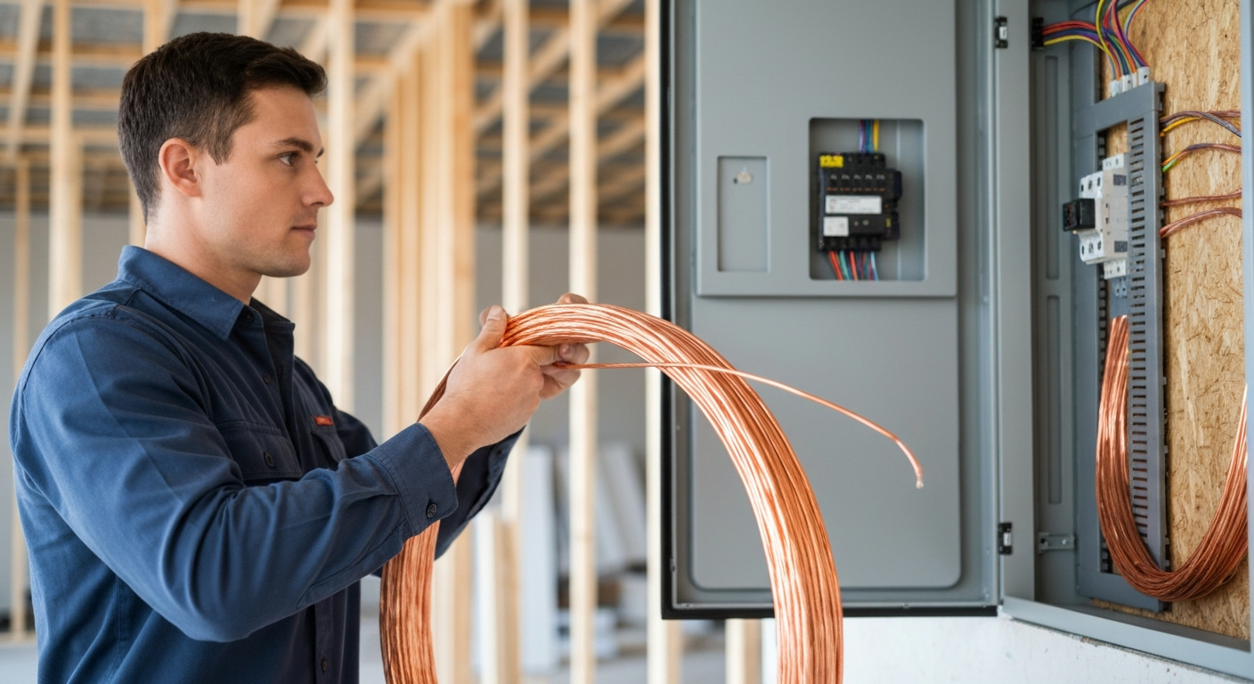 Featured image for How to Calculate Voltage Drop: NEC Formulas & Wire Sizing Guide