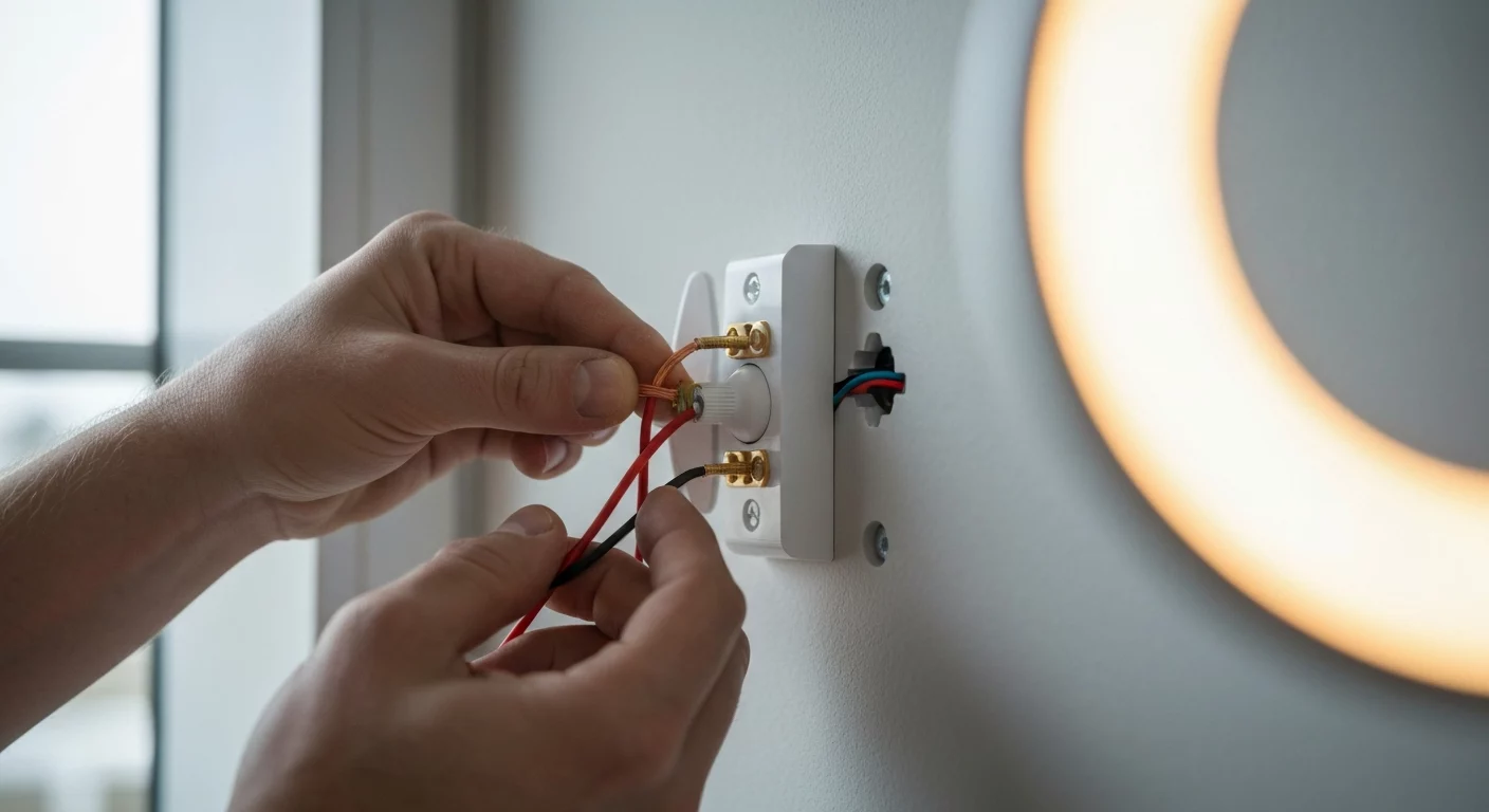 Featured image for How to Wire a Dimmer Switch: Single-Pole & 3-Way Guide