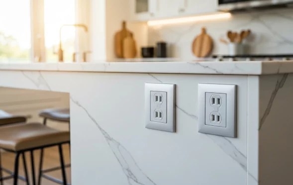 Featured image for Kitchen Island Receptacles: What Changed in NEC 2023