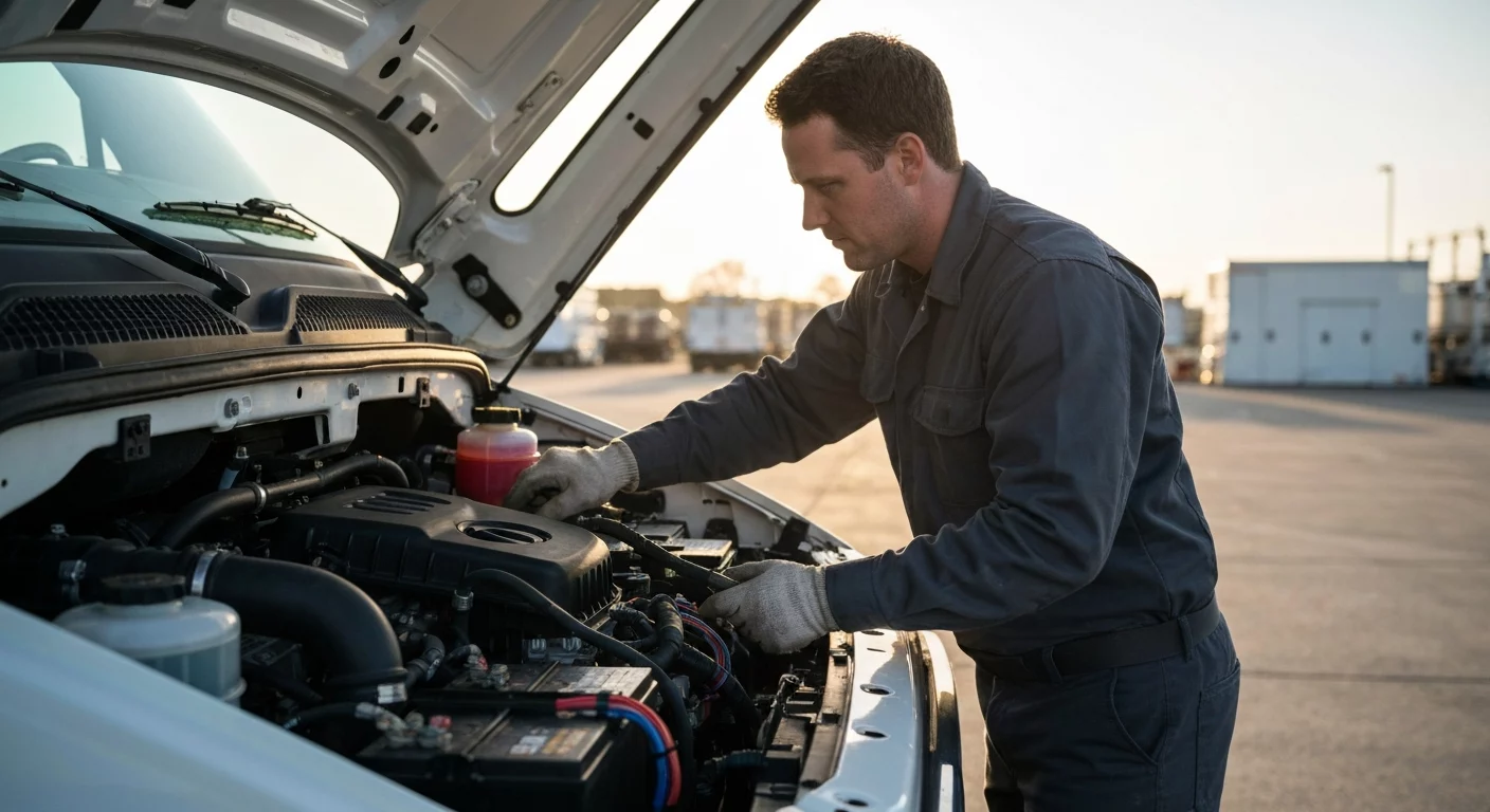 Featured image for CDL Pre-Trip: How to Inspect the Engine Compartment