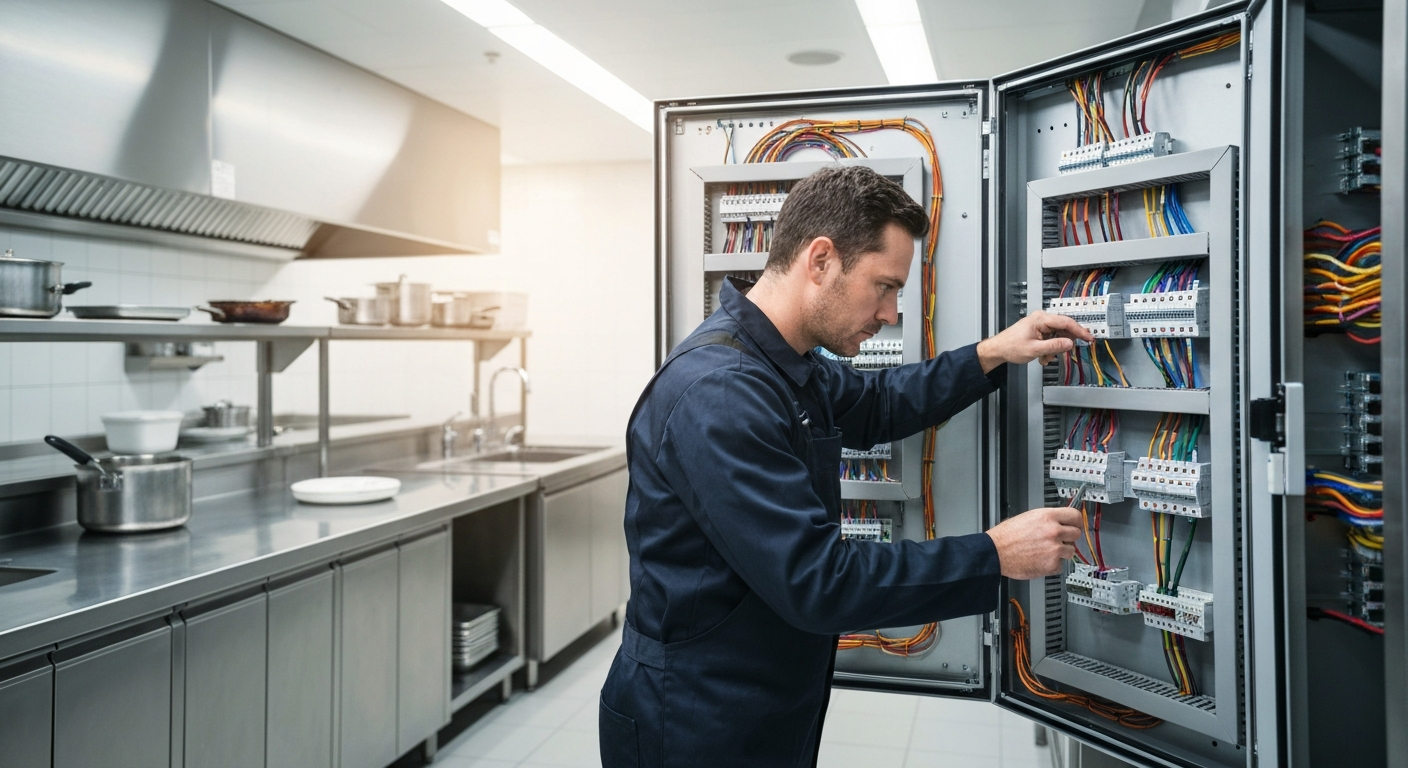 Featured image for Commercial Kitchen Load Calculation per NEC 220.56