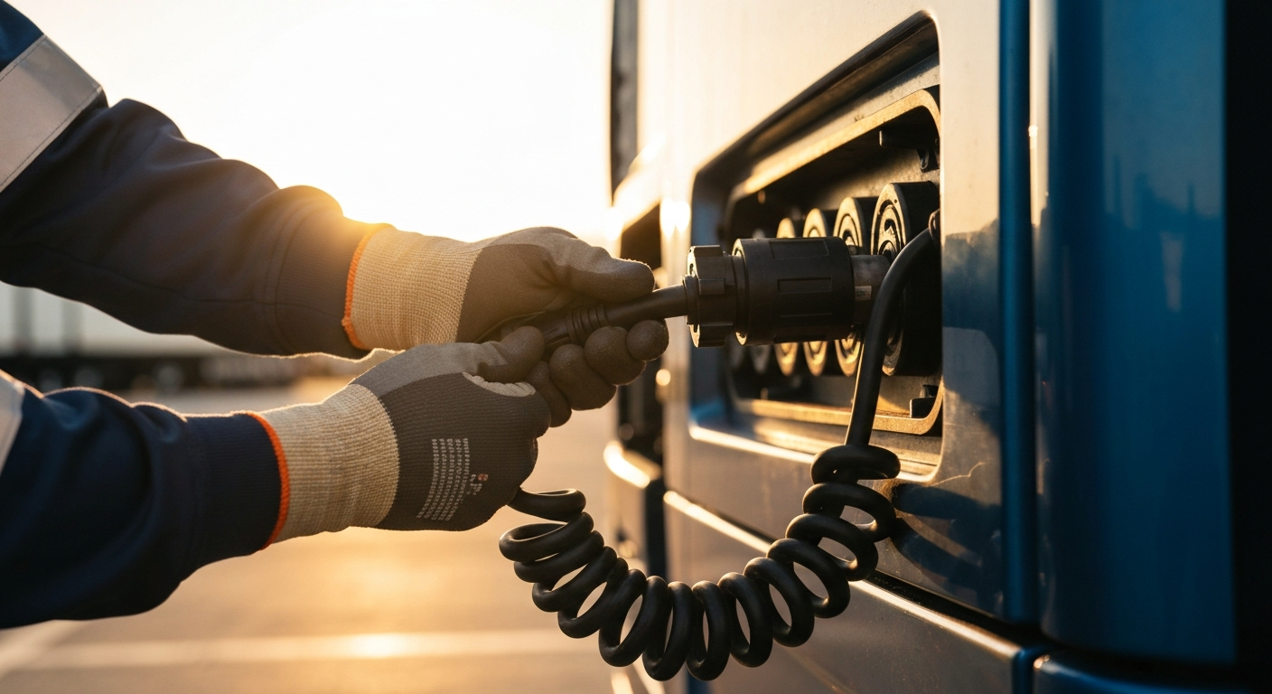 Featured image for Coupling and Uncoupling Procedures for Tractor-Trailers