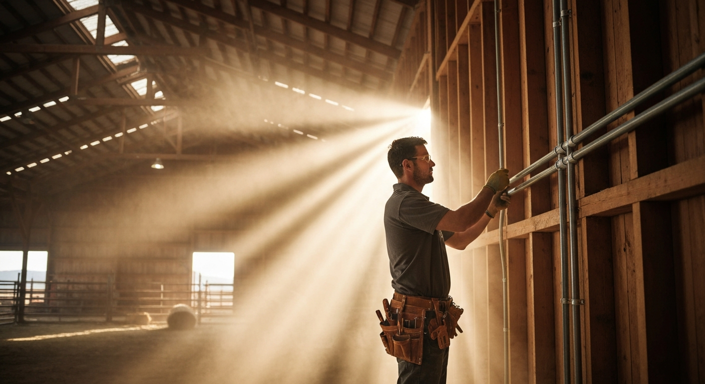 Featured image for Electrical Work in Agricultural Buildings: A Montana Guide