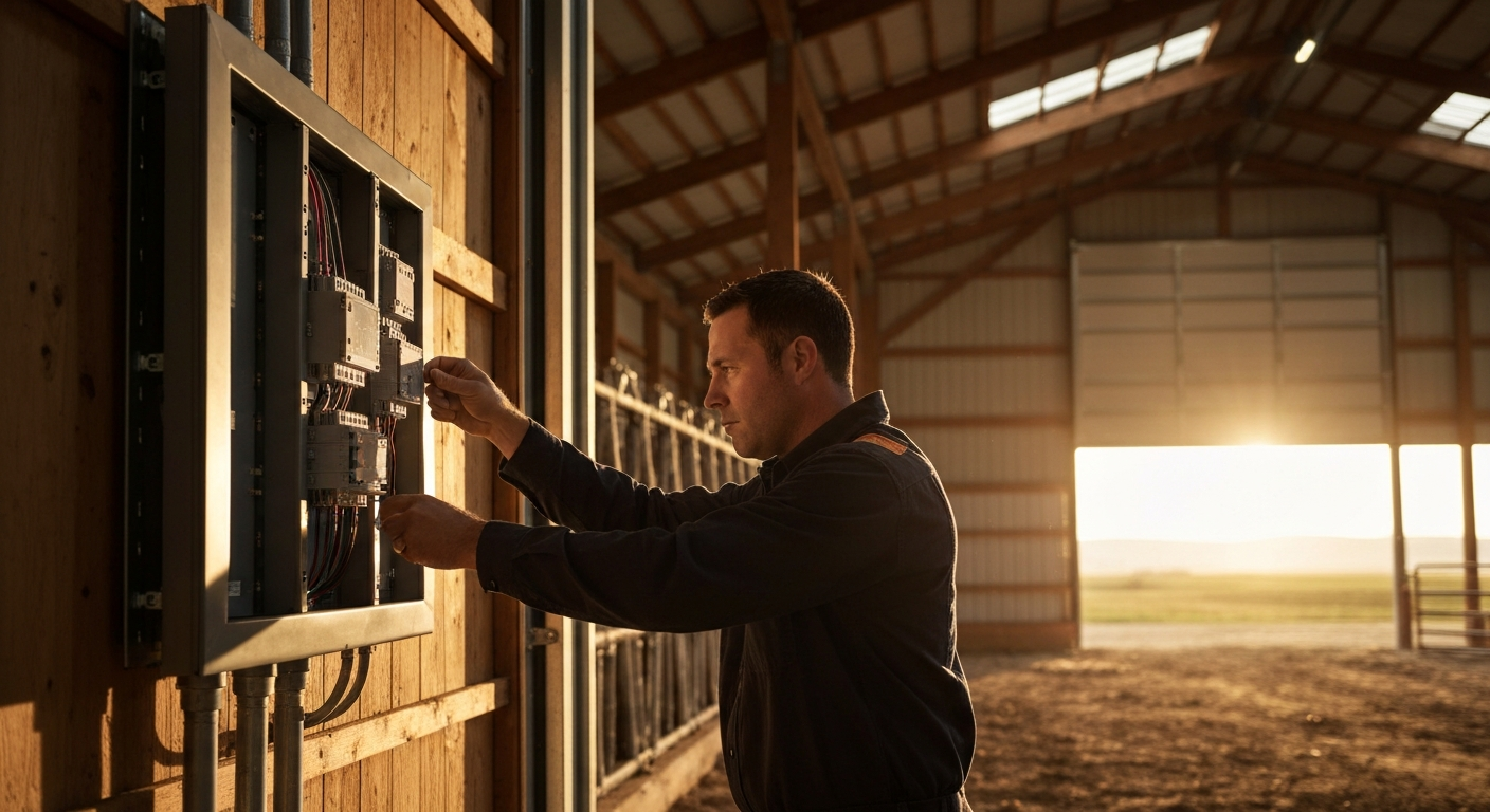 Featured image for Reprocess: Electrical Work in Agricultural Buildings: A Montana Guide