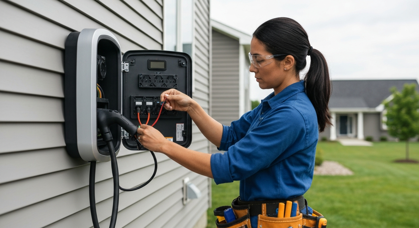 Featured image for EV Charging Station Growth in Michigan: A Guide for Electricians