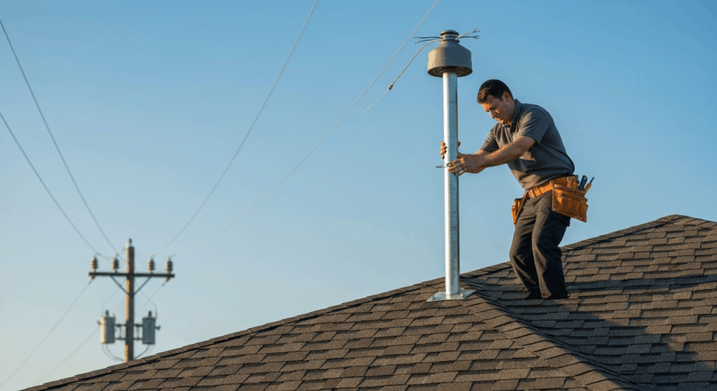 How to Install a Service Mast and Riser: An NEC Guide - ExpertCE