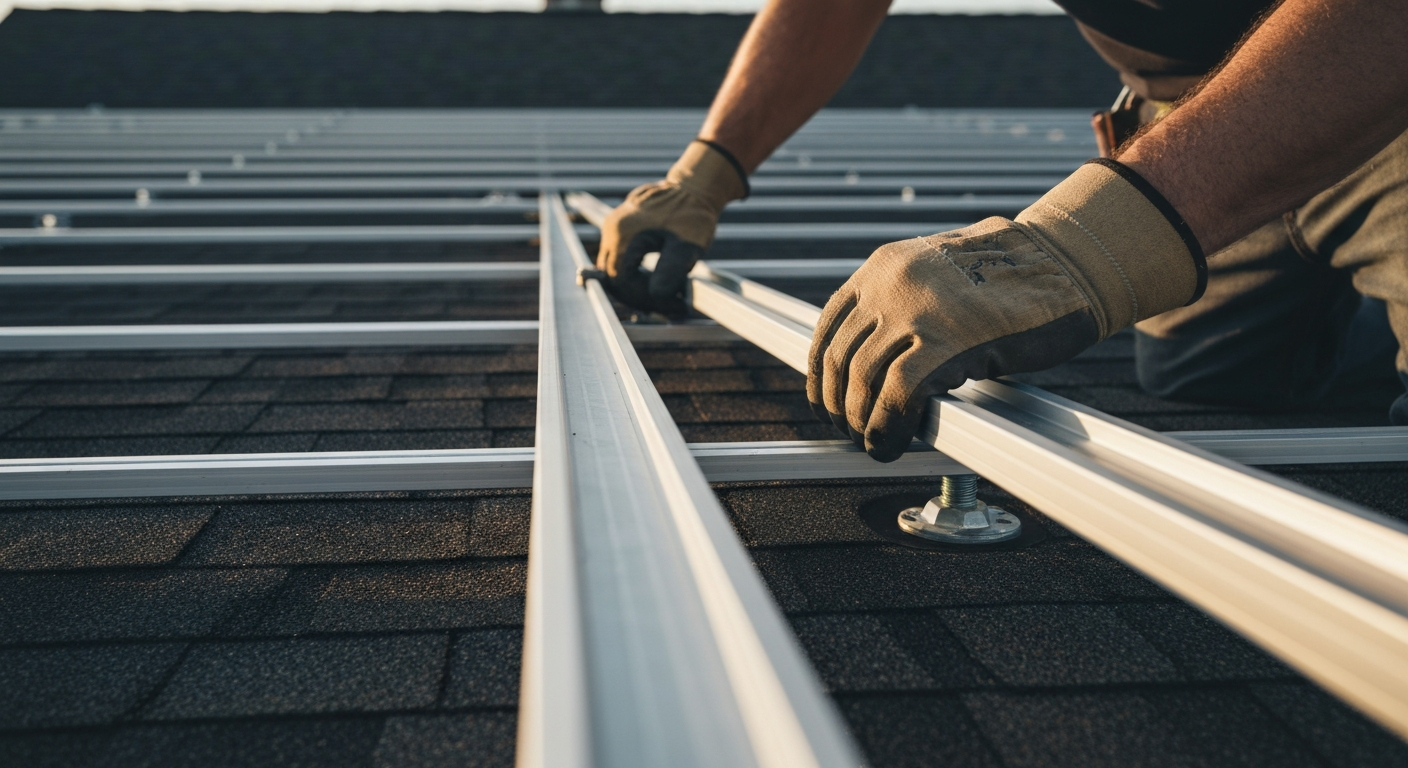 Featured image for How to Install and Secure Rooftop Solar Racking Systems