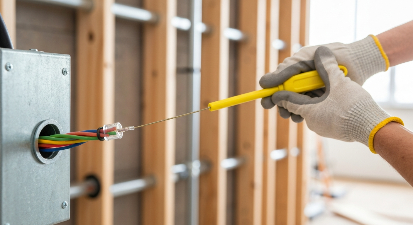 Featured image for How to Use a Fish Tape for Pulling Wire Through Conduit