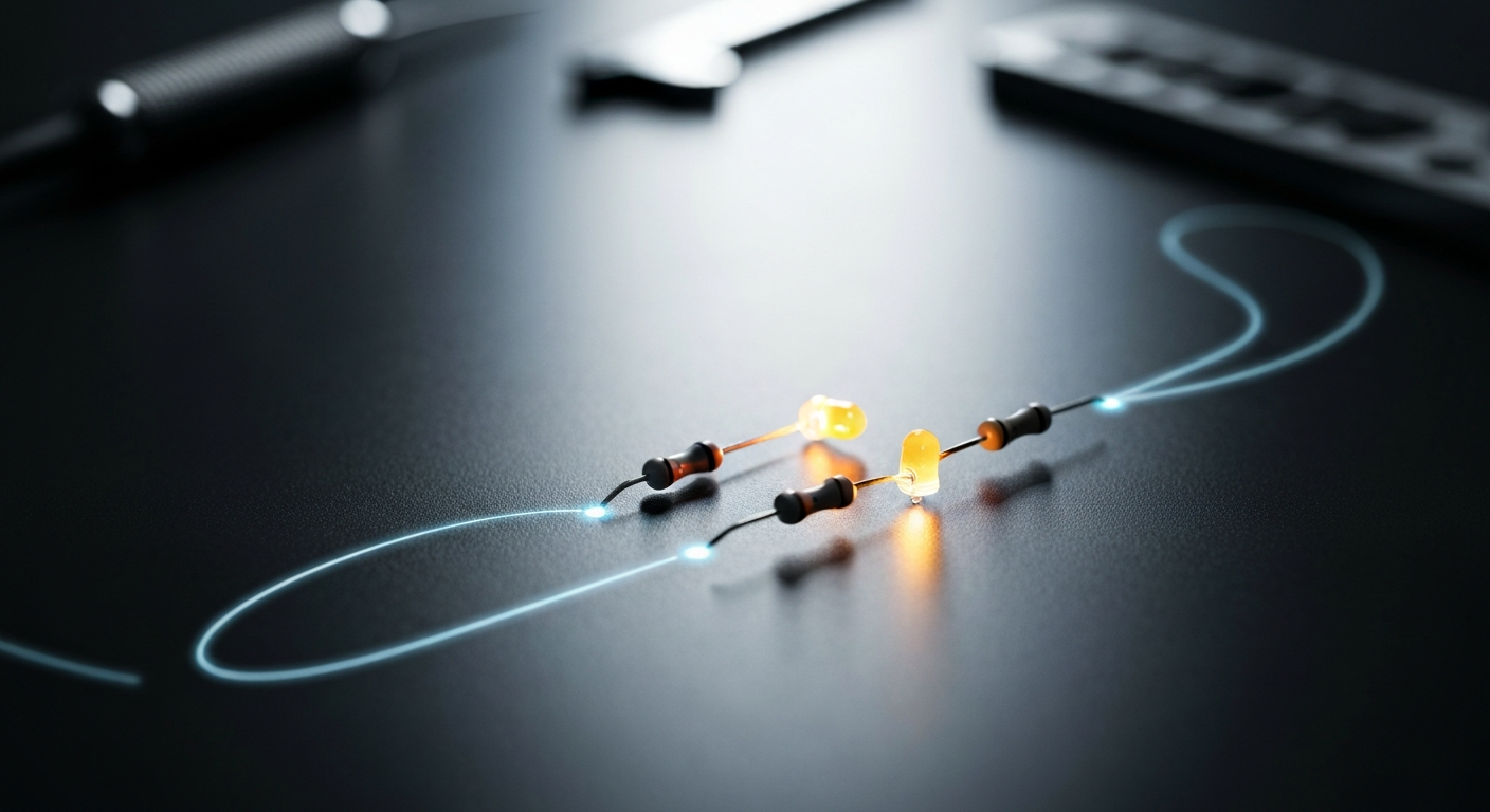 Featured image for How Voltage, Current, and Resistance Behave in a Series Circuit