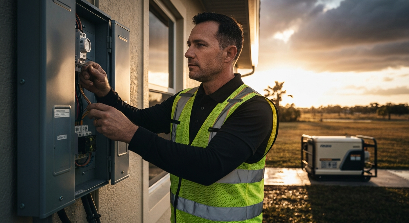 Featured image for Hurricane Preparedness: Electrical Safety Tips for FL Pros