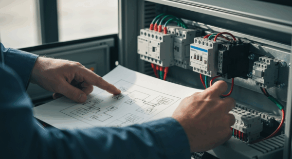 Intro to Schematics: Reading a Simple Motor Control Circuit - ExpertCE