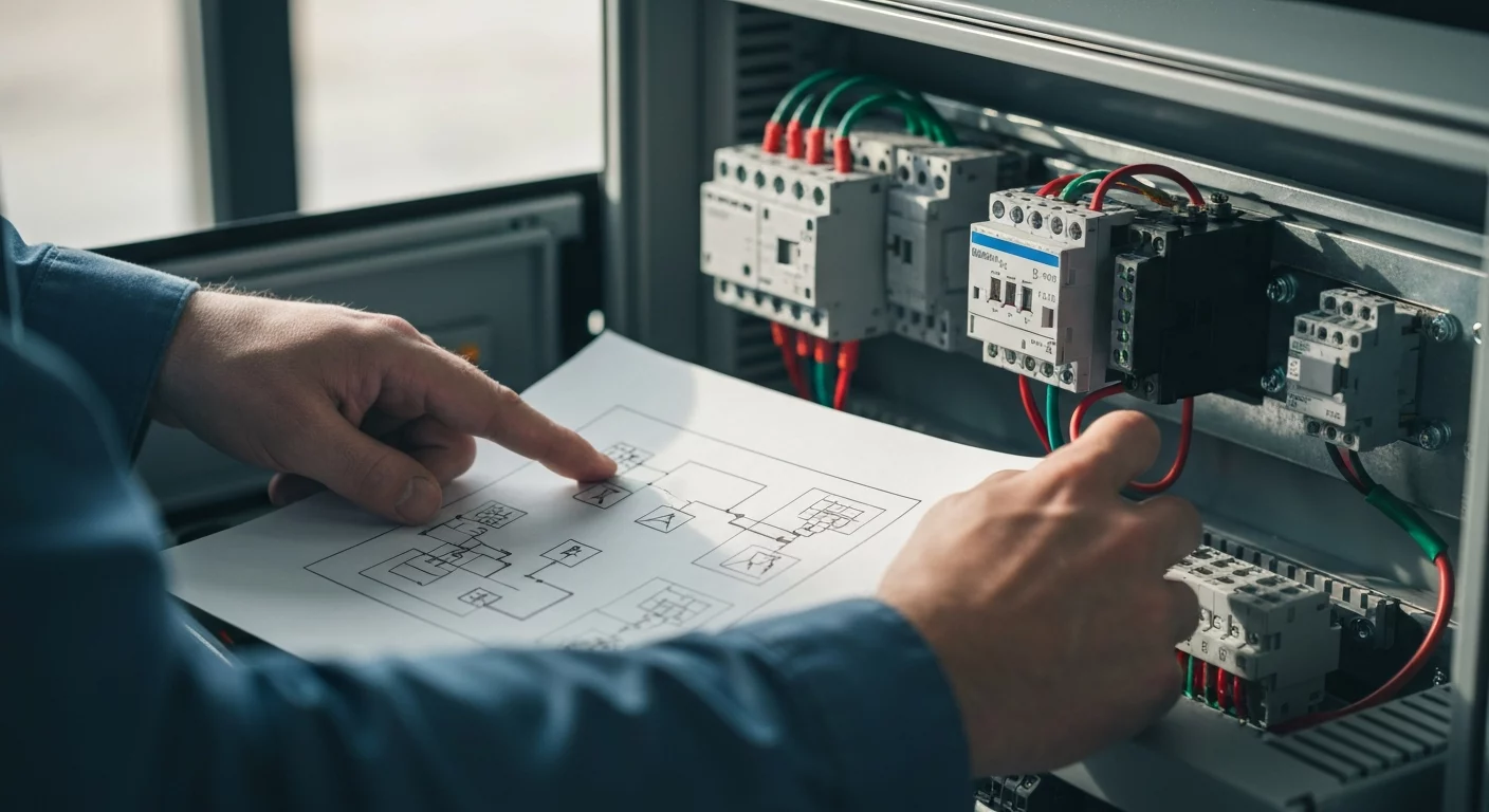 Featured image for Intro to Schematics: Reading a Simple Motor Control Circuit