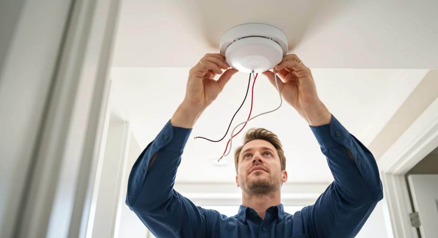 Featured image for NEC Code for Smoke Detector Installation and Interconnection