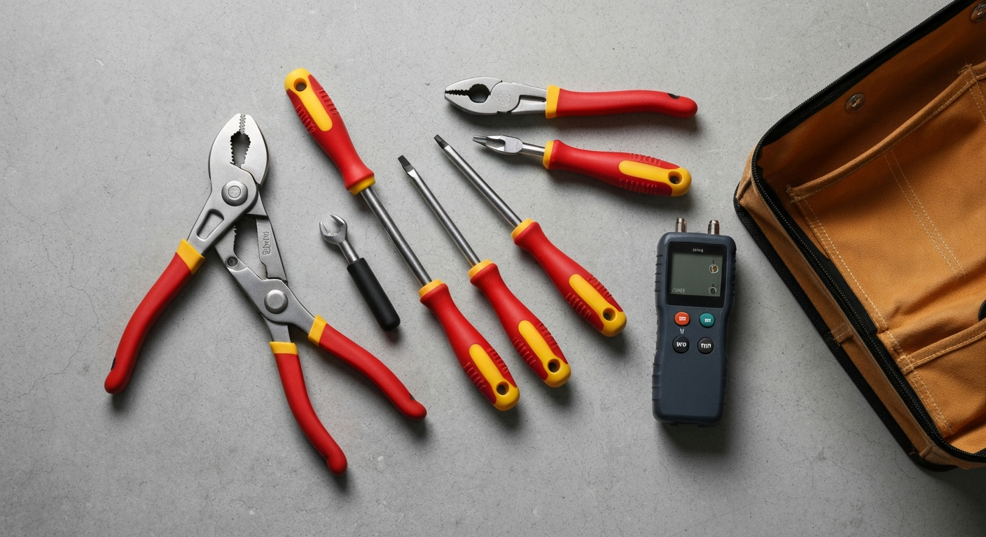 Featured image for What’s in Your Tool Bag? Upgrading Your Electrician Hand Tools